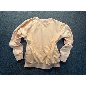 Fila Women’s Peach Pullover Crewneck Sweatshirt w/ Pockets Size XL EUC